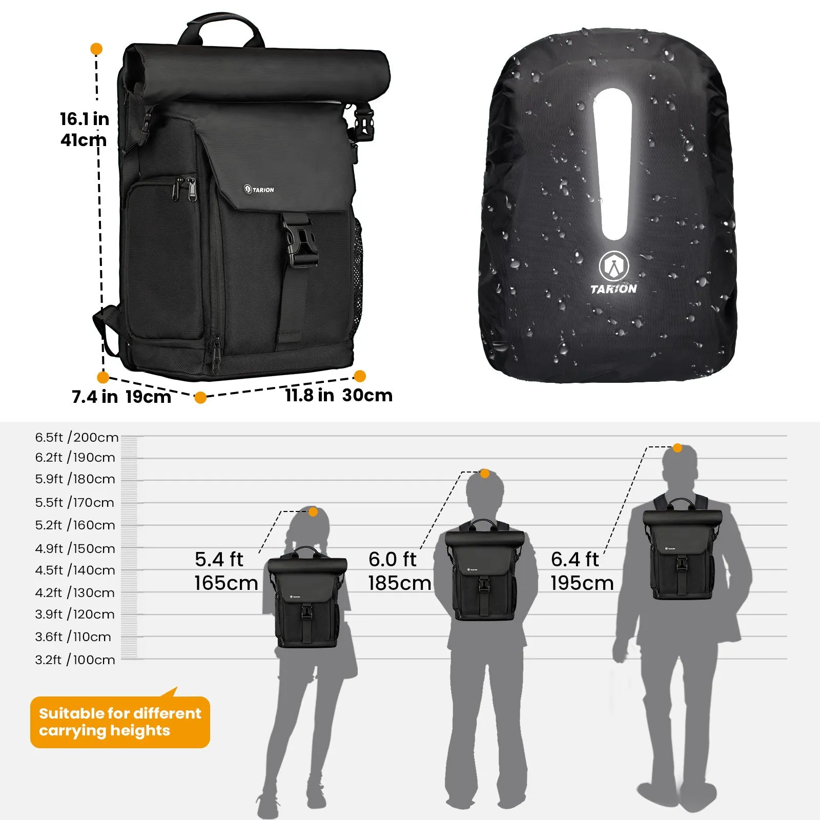 SP-01 Rolltop Camera Backpack