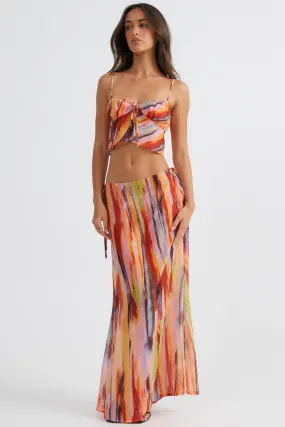 St Barts Maxi Skirt - Print