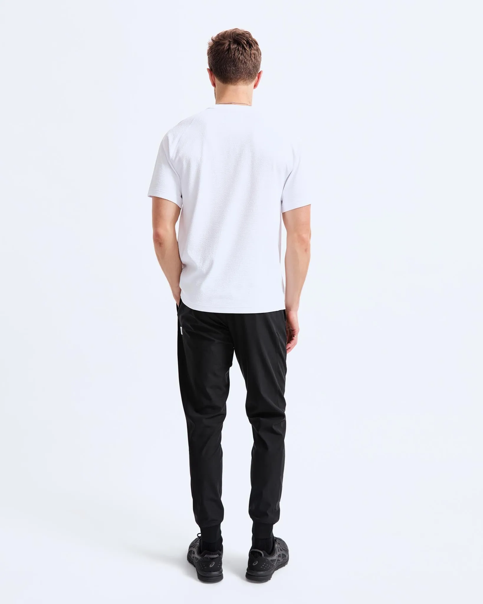 Stretch Warp Knit Coach's Slim Jogger