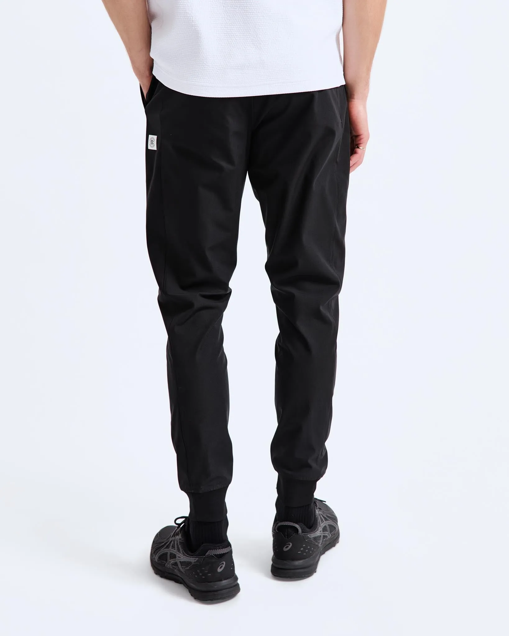 Stretch Warp Knit Coach's Slim Jogger