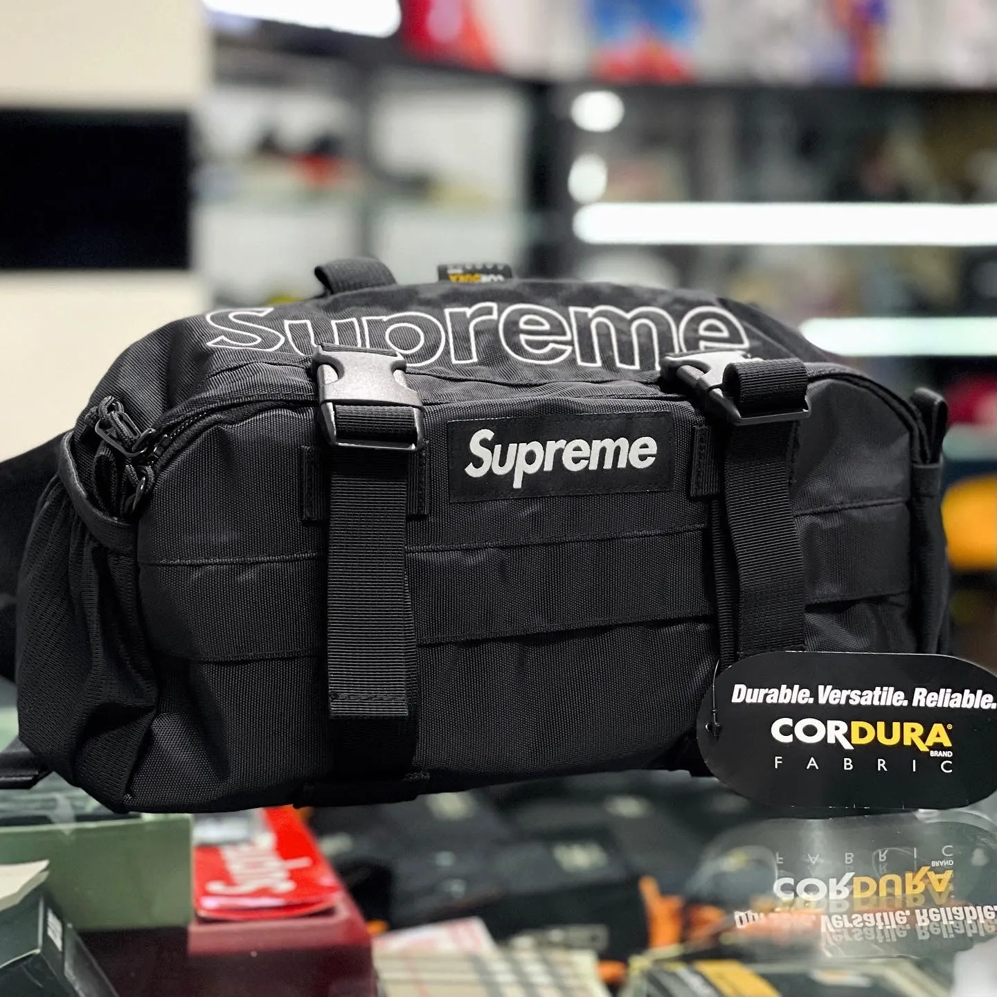 Supreme Large Waist Bag Black