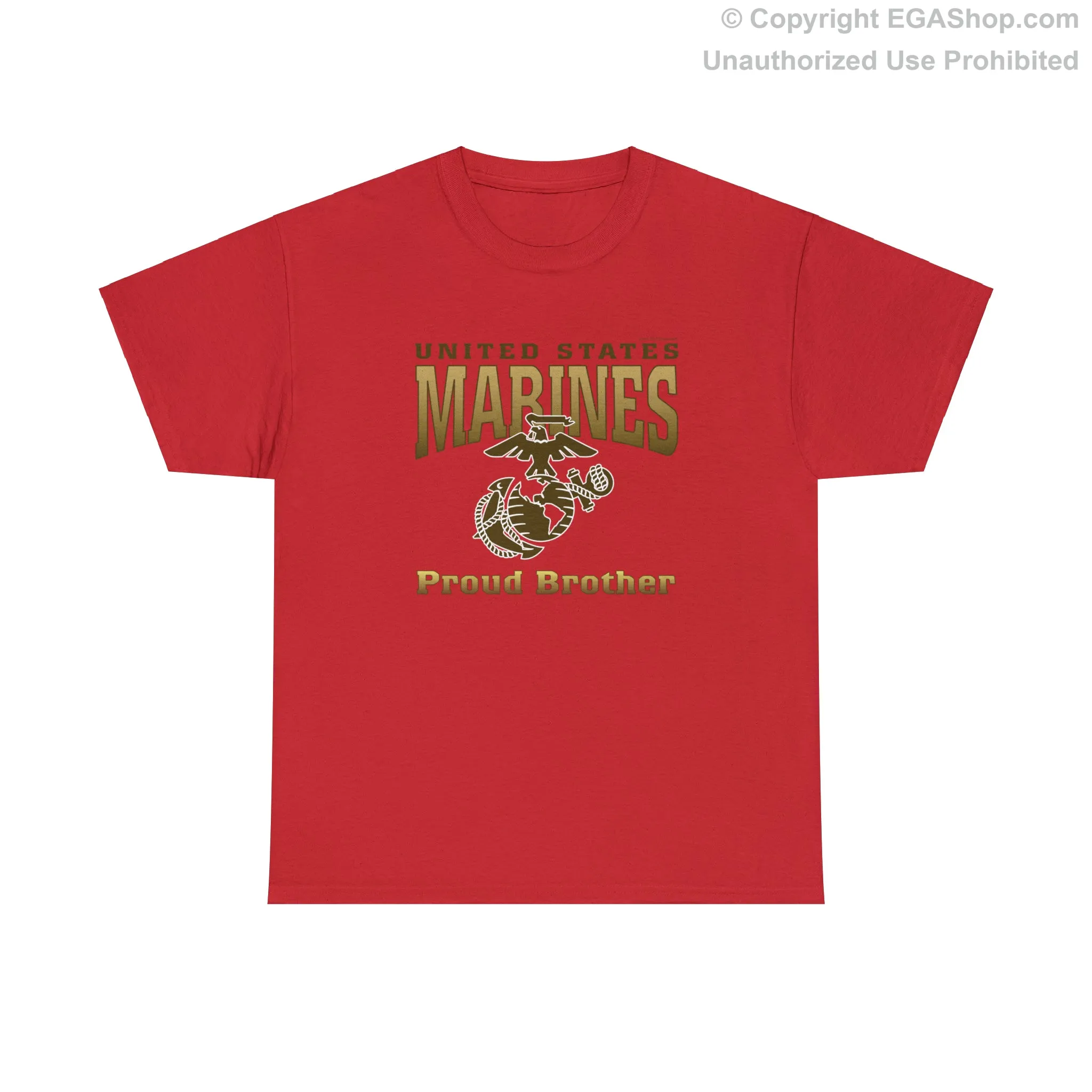 T-Shirt: United States Marines Proud Brother