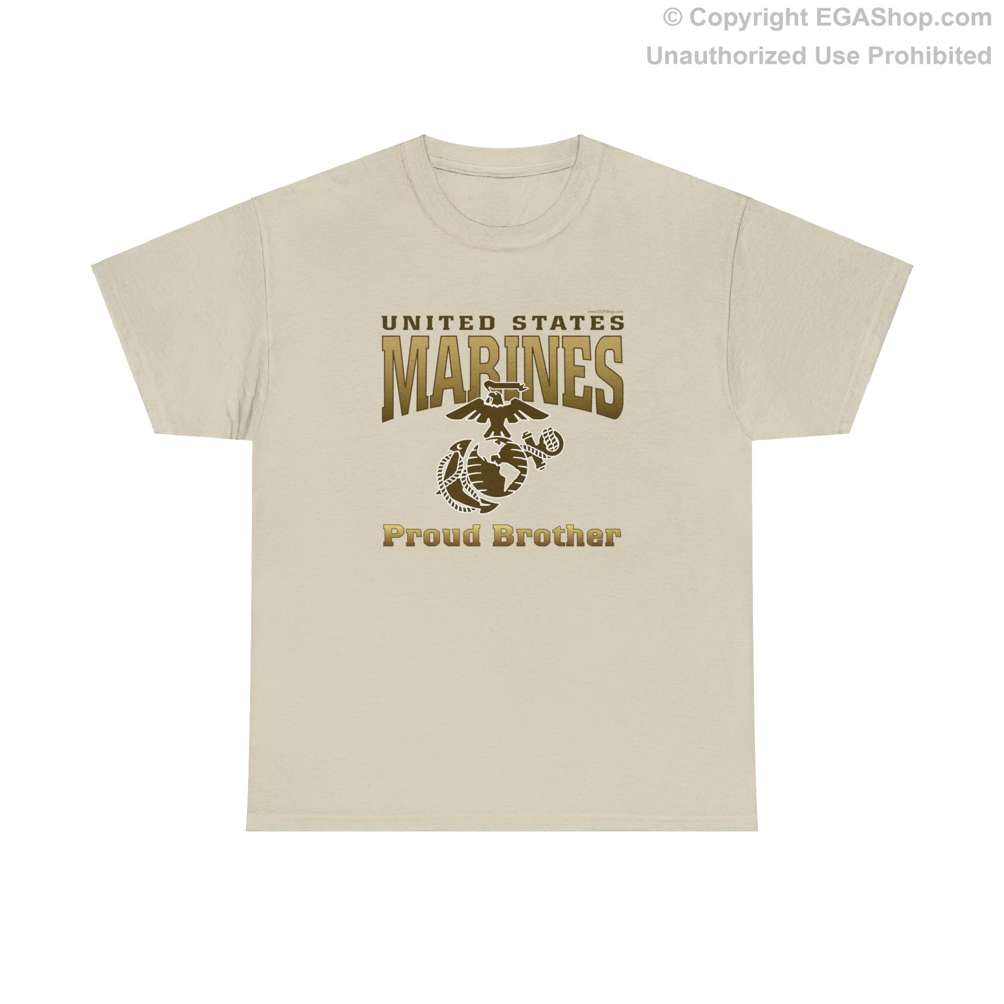 T-Shirt: United States Marines Proud Brother