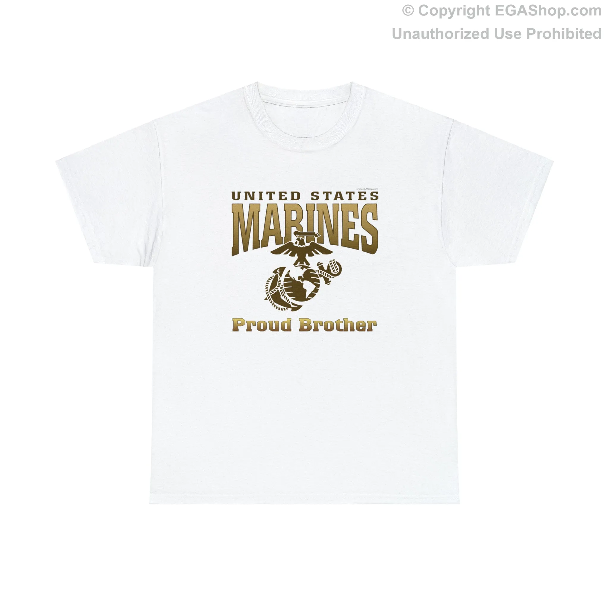 T-Shirt: United States Marines Proud Brother