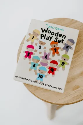 Taro Gomi's Wooden Figure Number Set