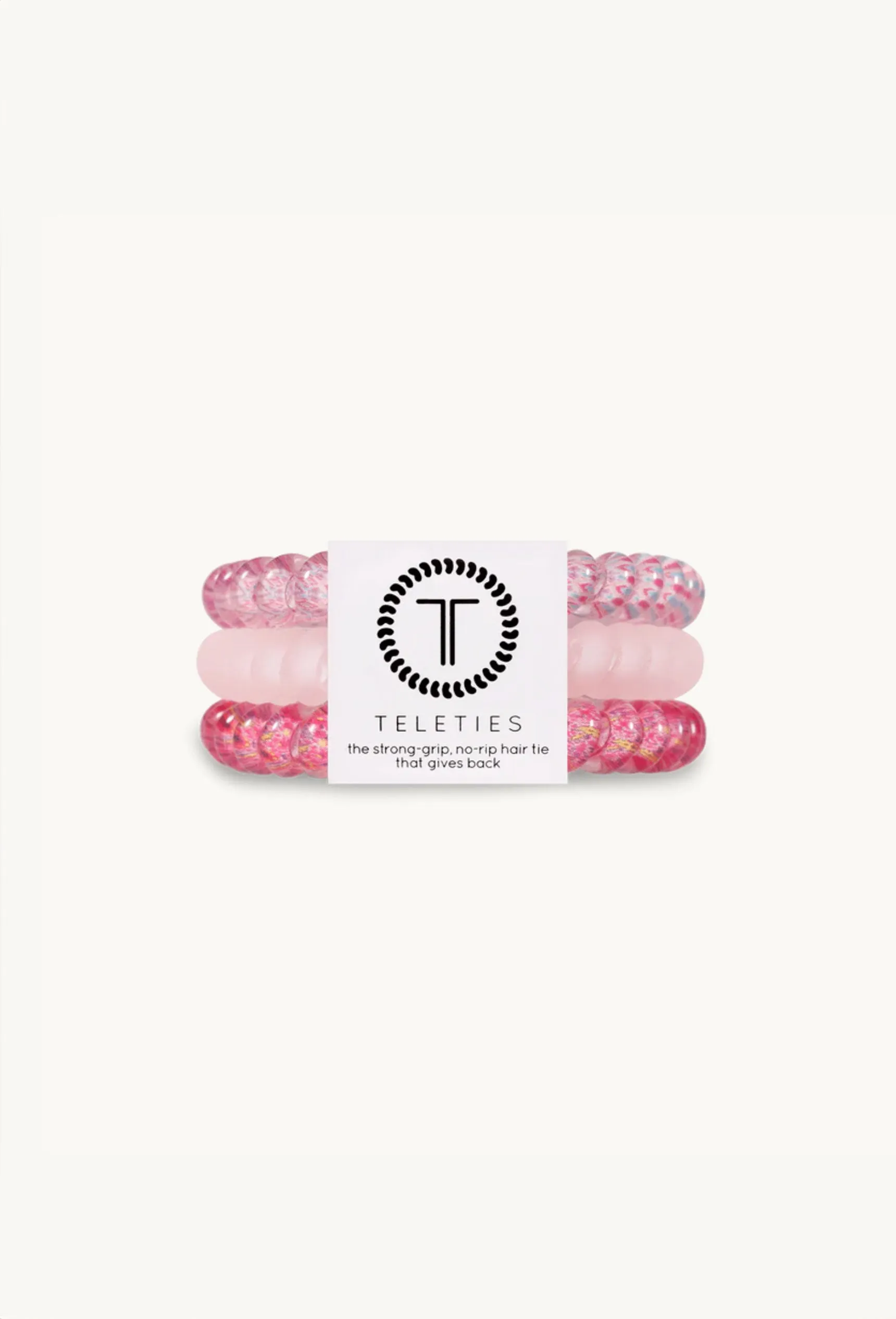 TELETIES Small Hair Ties - Made Me Blush