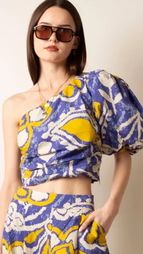 Tess Top - Azores Print