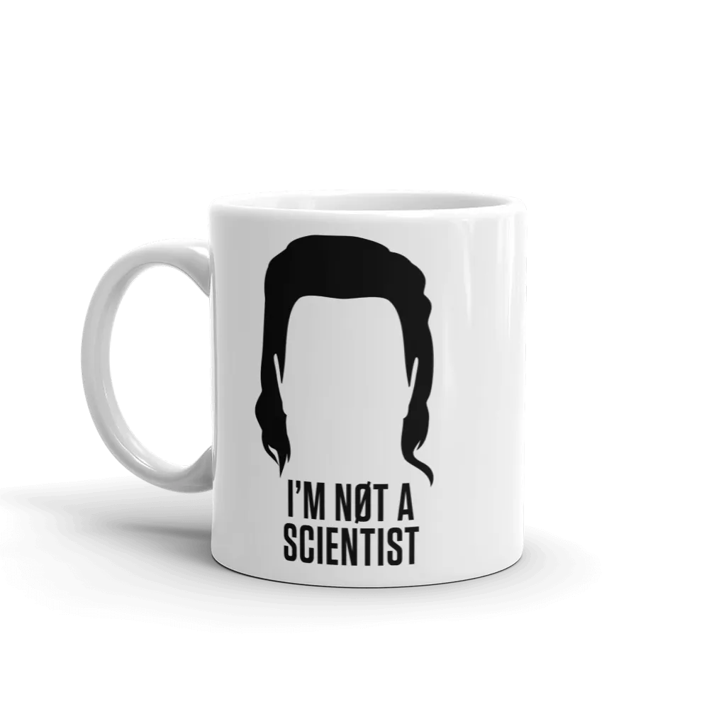 The Walking Dead I'm Not A Scientist White Mug