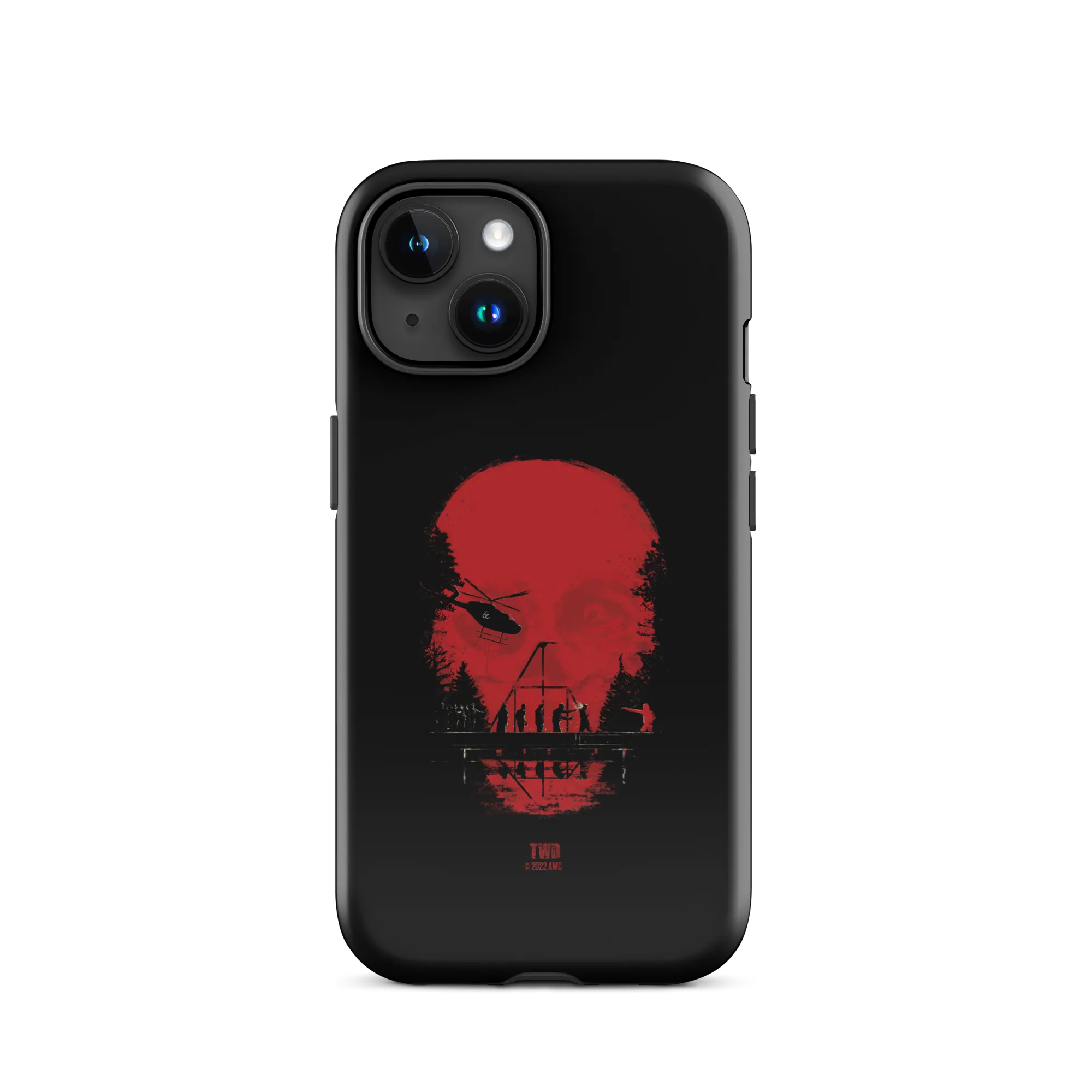 The Walking Dead Skull Tough Phone Case - iPhone