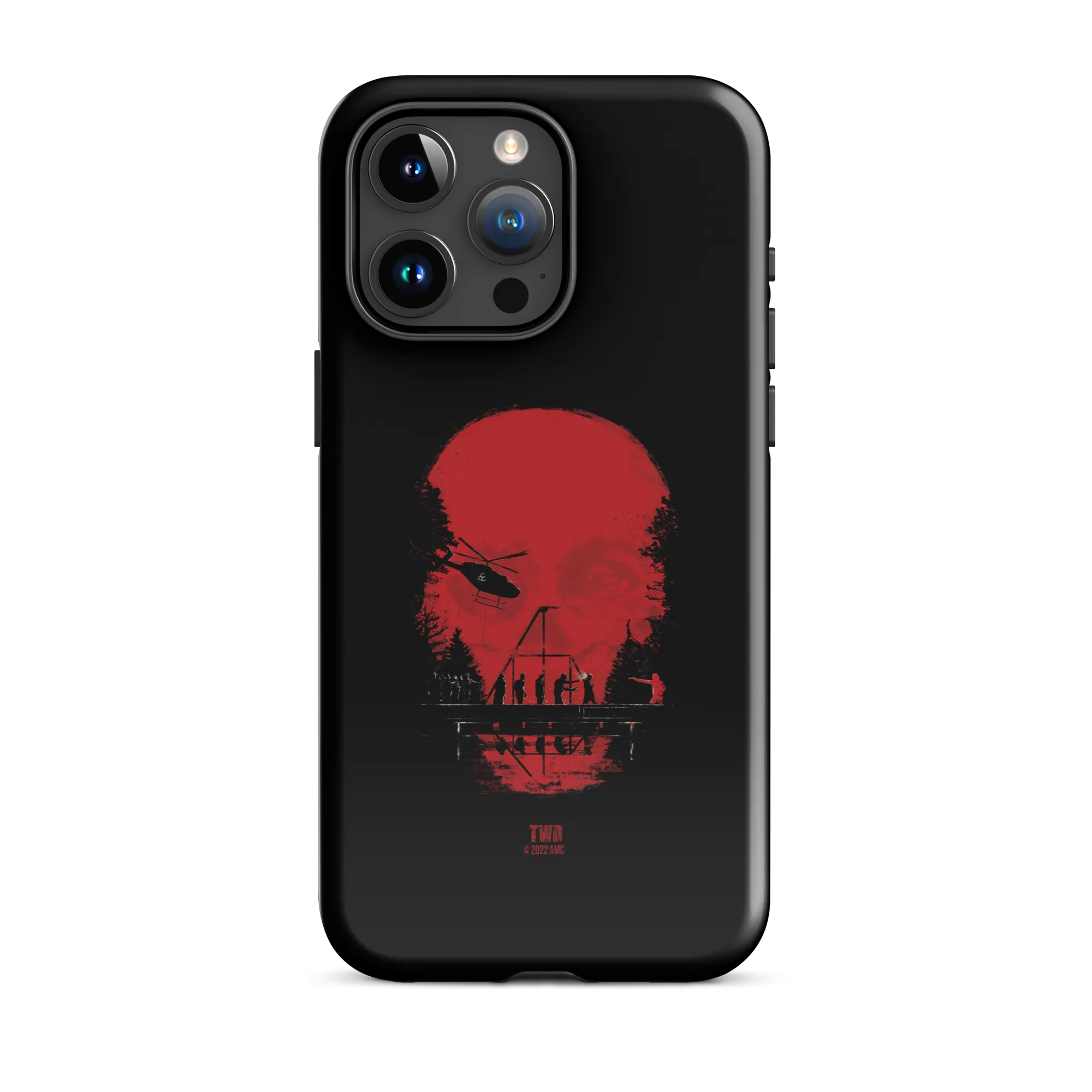 The Walking Dead Skull Tough Phone Case - iPhone