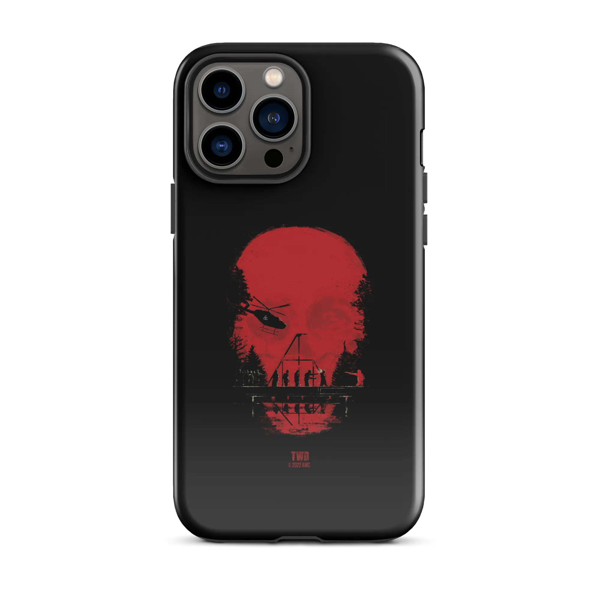 The Walking Dead Skull Tough Phone Case - iPhone