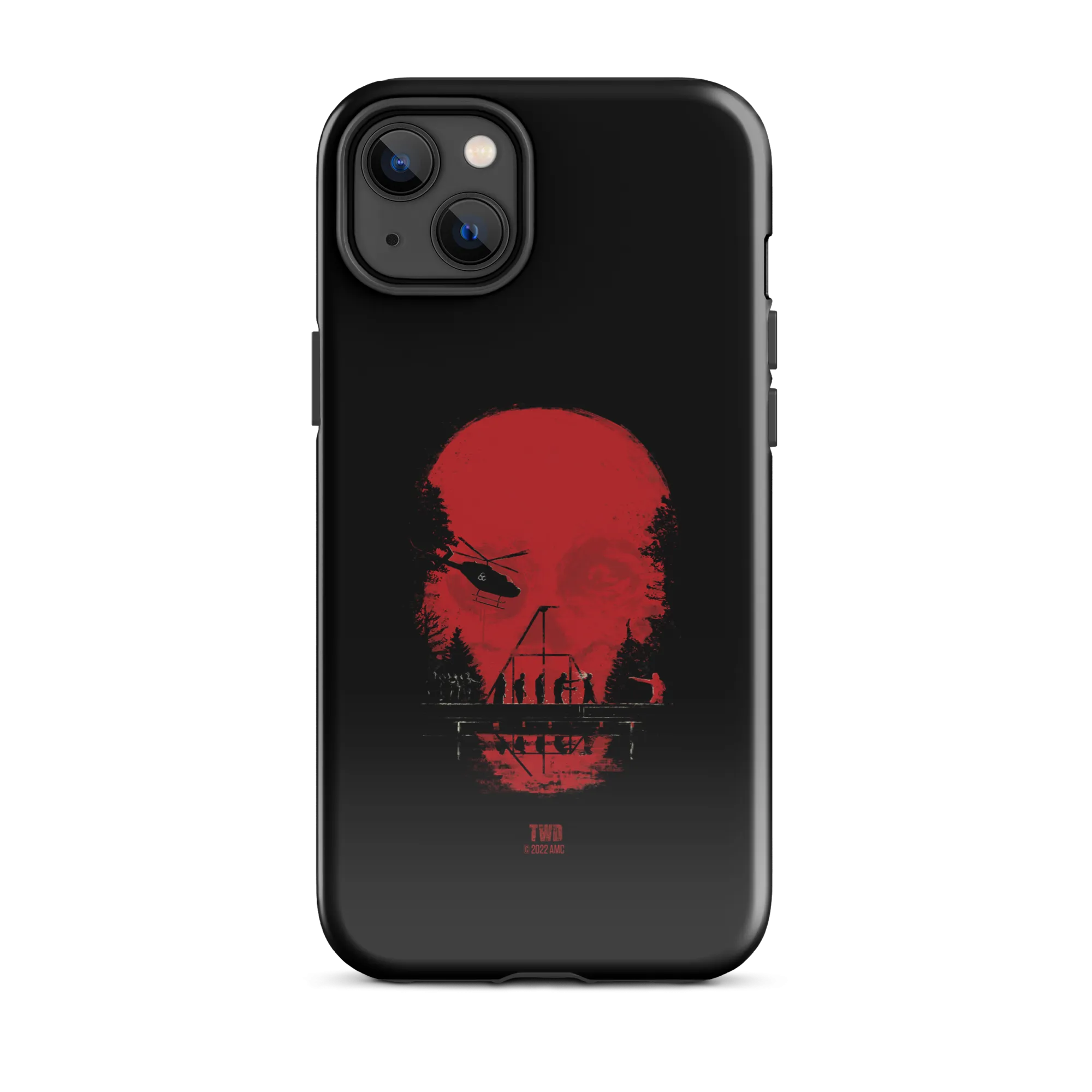 The Walking Dead Skull Tough Phone Case - iPhone