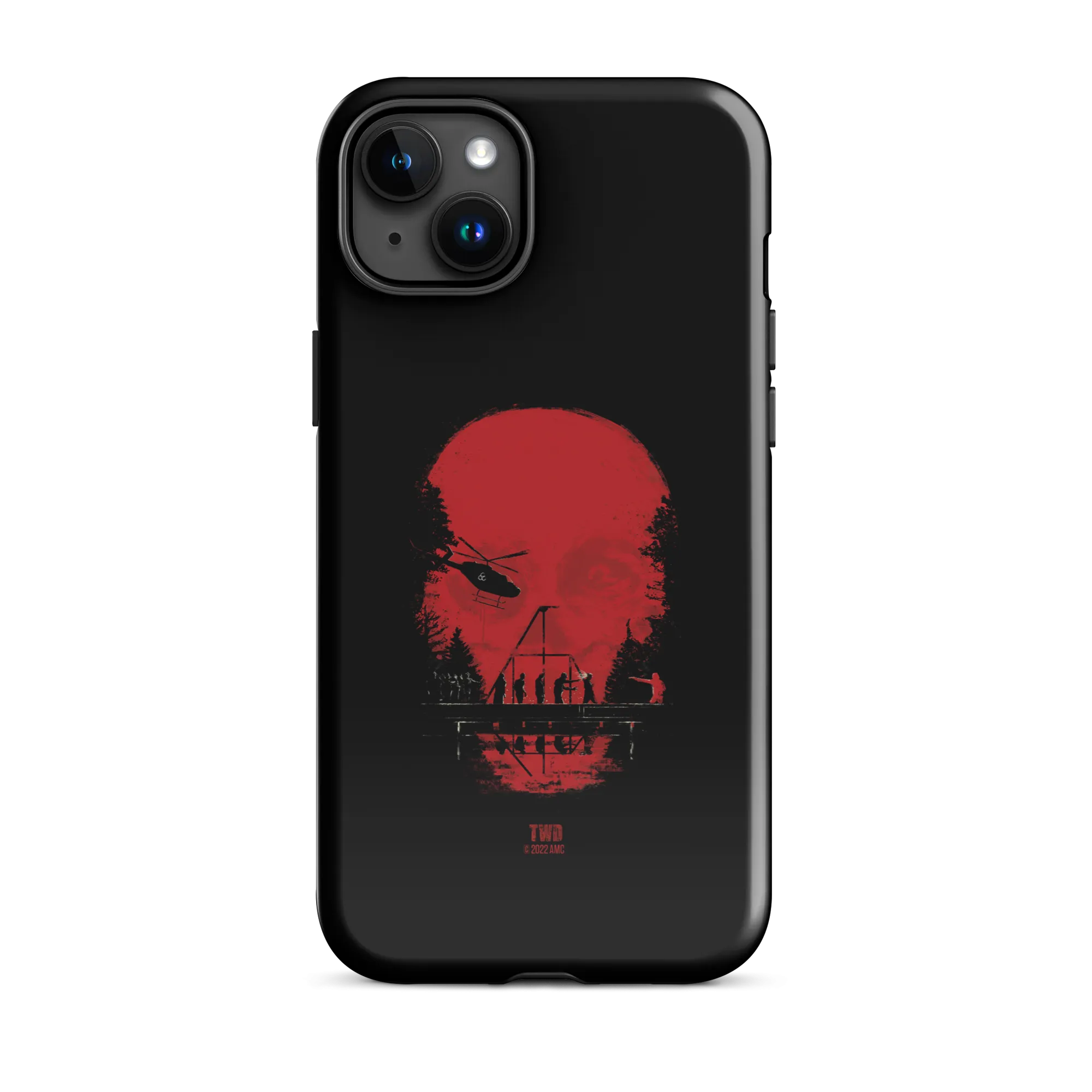 The Walking Dead Skull Tough Phone Case - iPhone