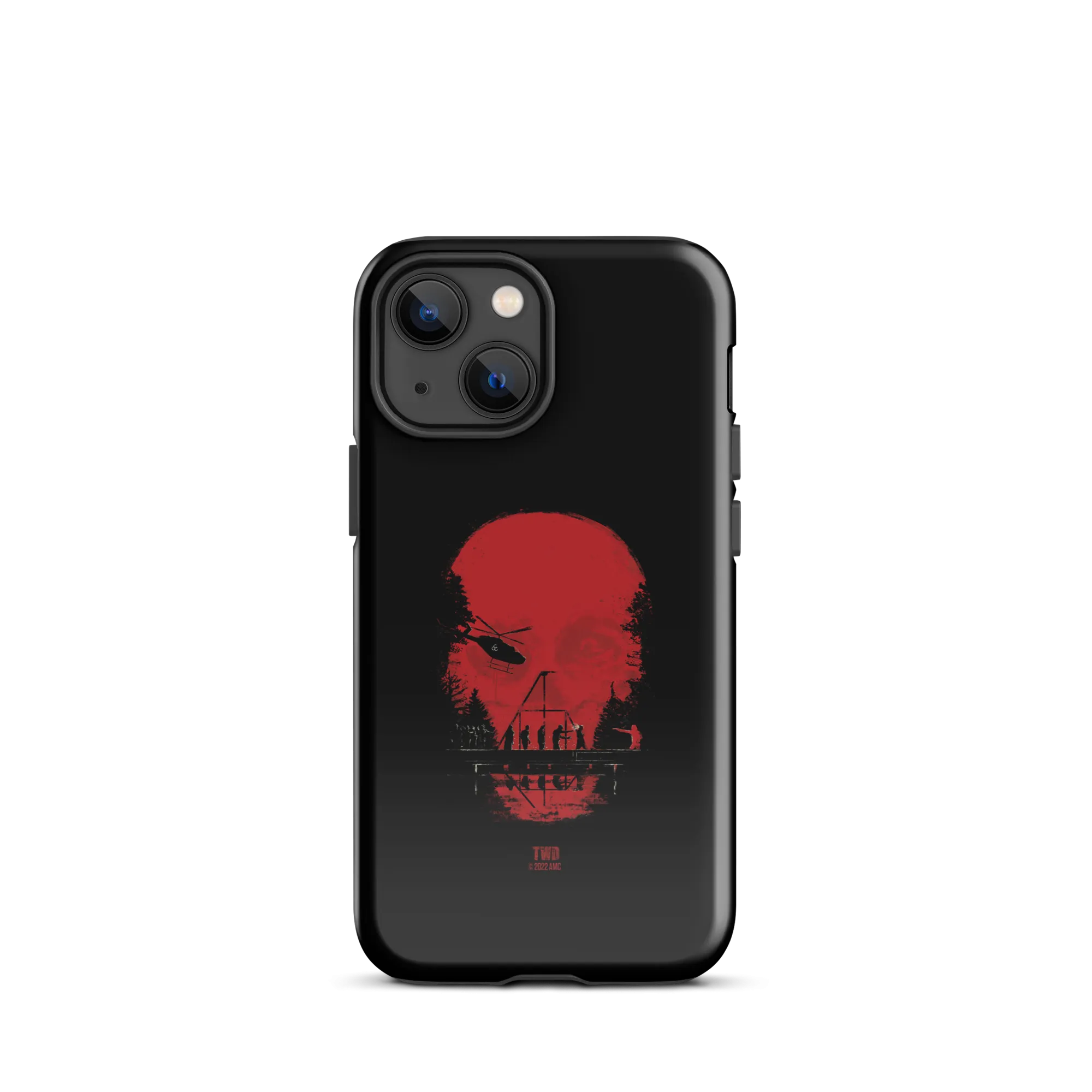 The Walking Dead Skull Tough Phone Case - iPhone