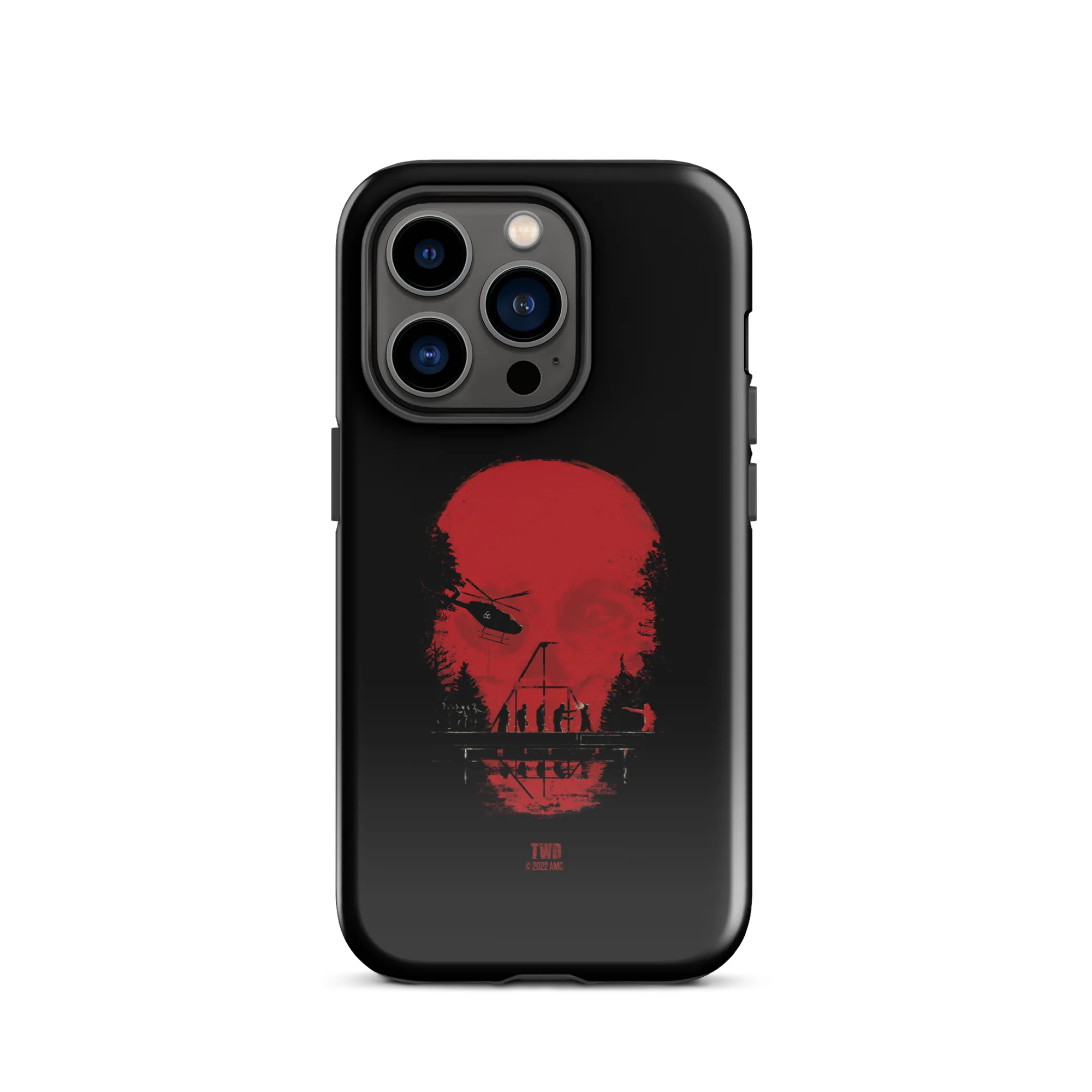 The Walking Dead Skull Tough Phone Case - iPhone