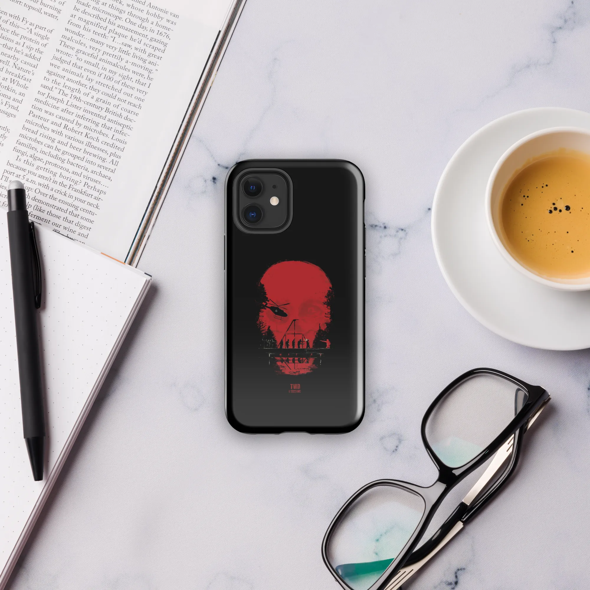 The Walking Dead Skull Tough Phone Case - iPhone