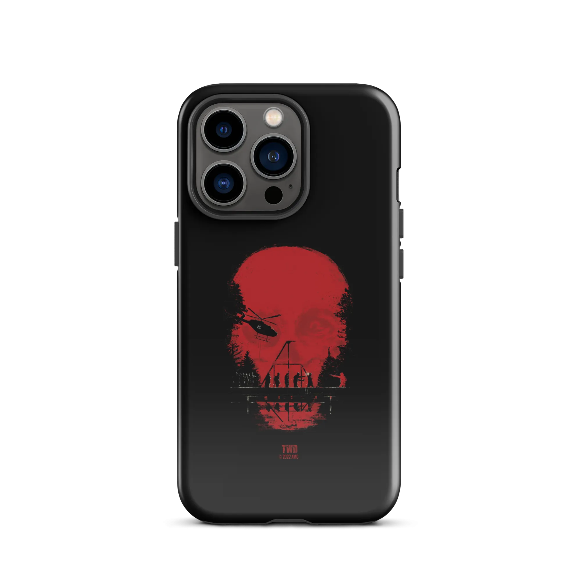 The Walking Dead Skull Tough Phone Case - iPhone