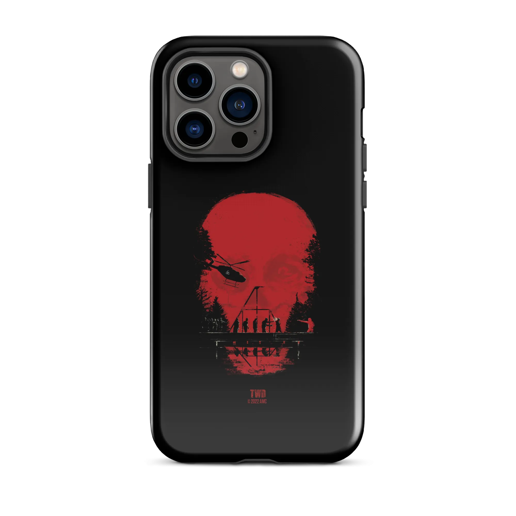 The Walking Dead Skull Tough Phone Case - iPhone