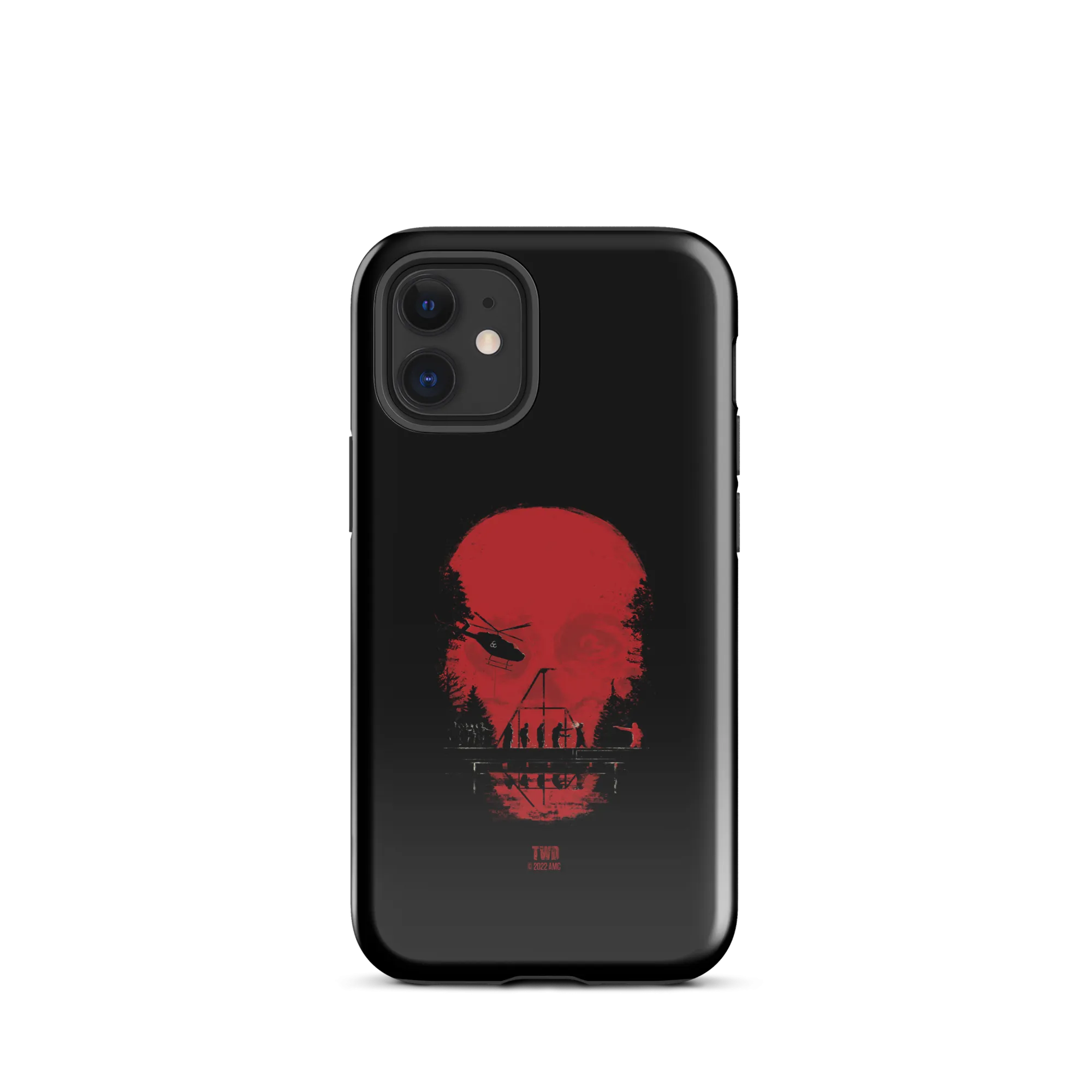 The Walking Dead Skull Tough Phone Case - iPhone