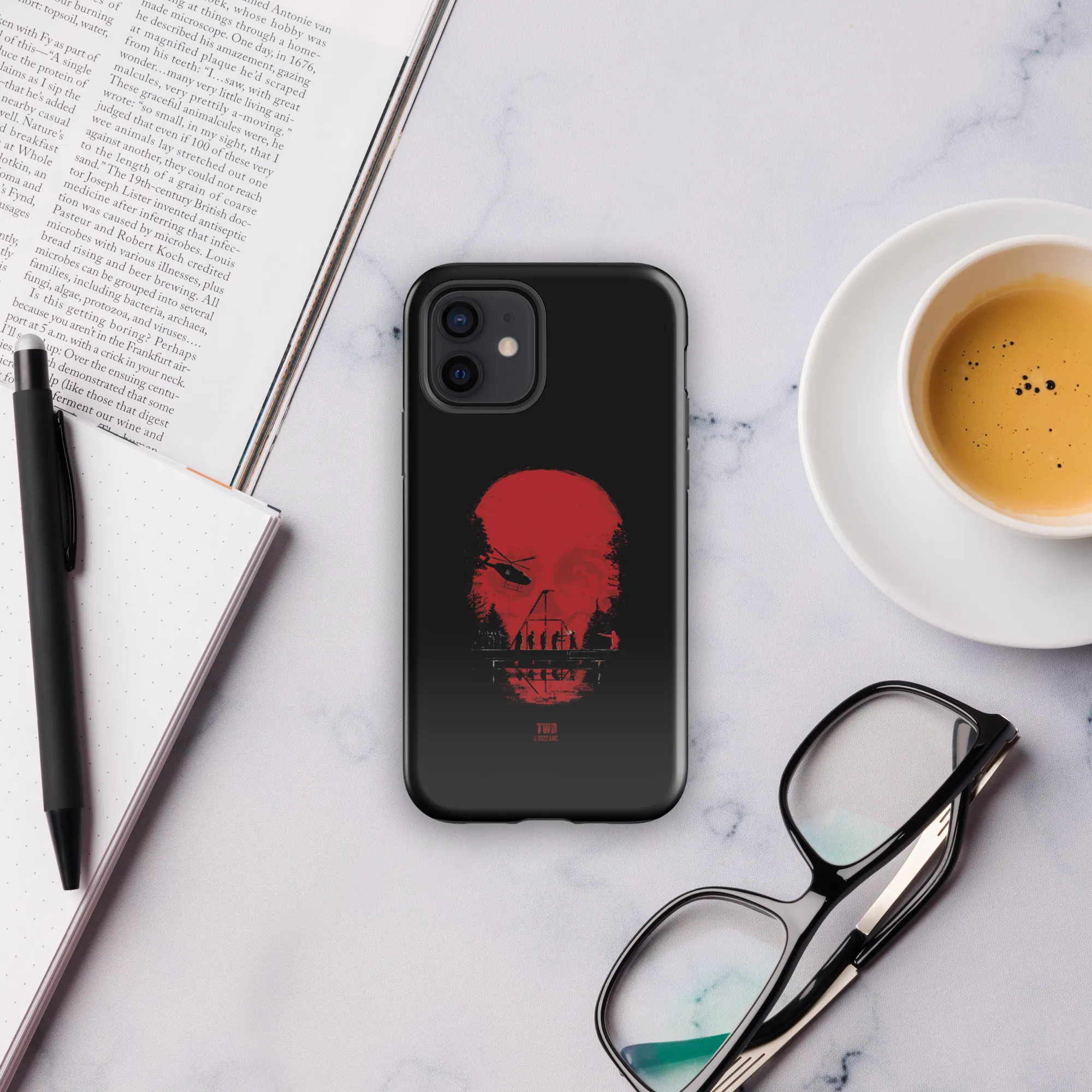 The Walking Dead Skull Tough Phone Case - iPhone