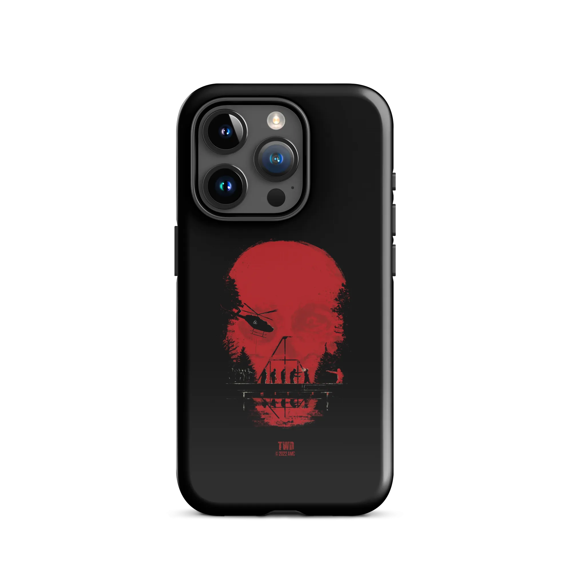 The Walking Dead Skull Tough Phone Case - iPhone