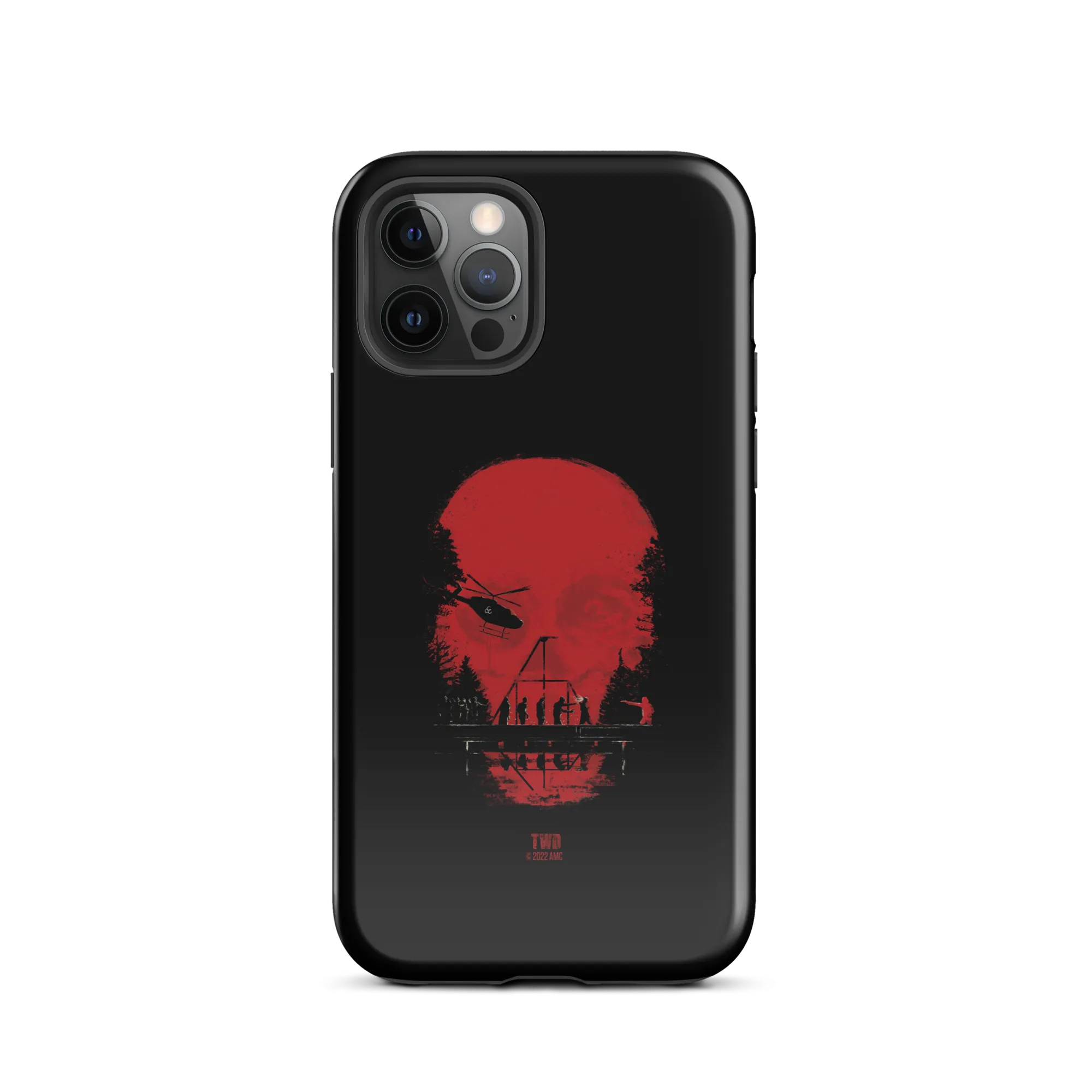 The Walking Dead Skull Tough Phone Case - iPhone