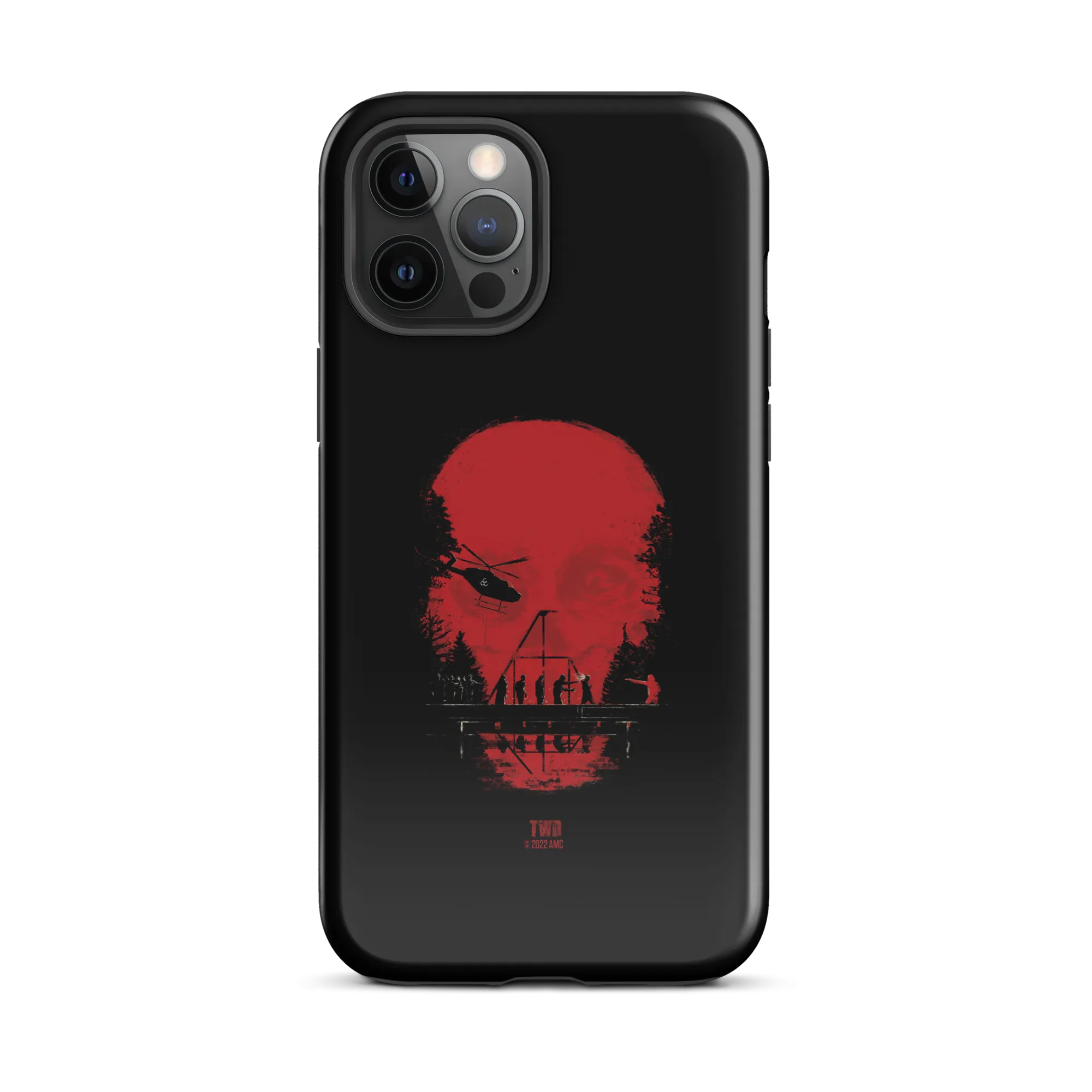 The Walking Dead Skull Tough Phone Case - iPhone