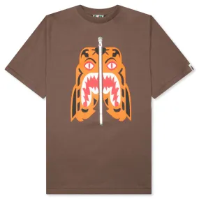 Tiger Tee - Brown