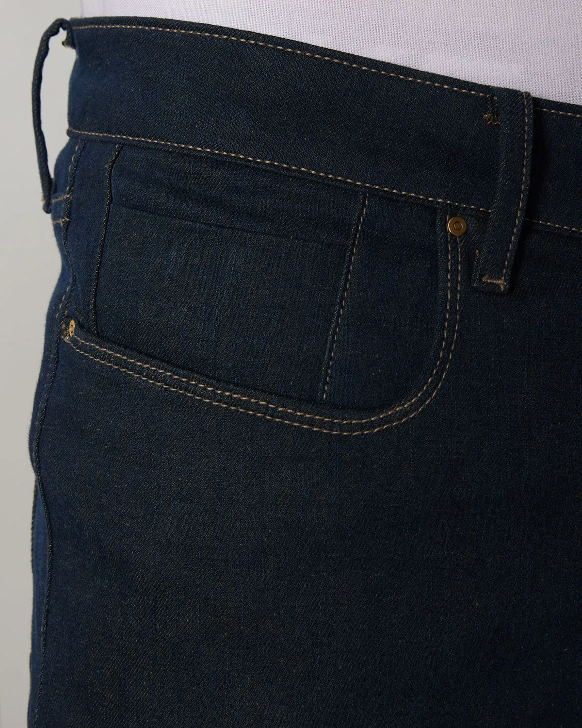 Tinted Indigo Stretch Jeans