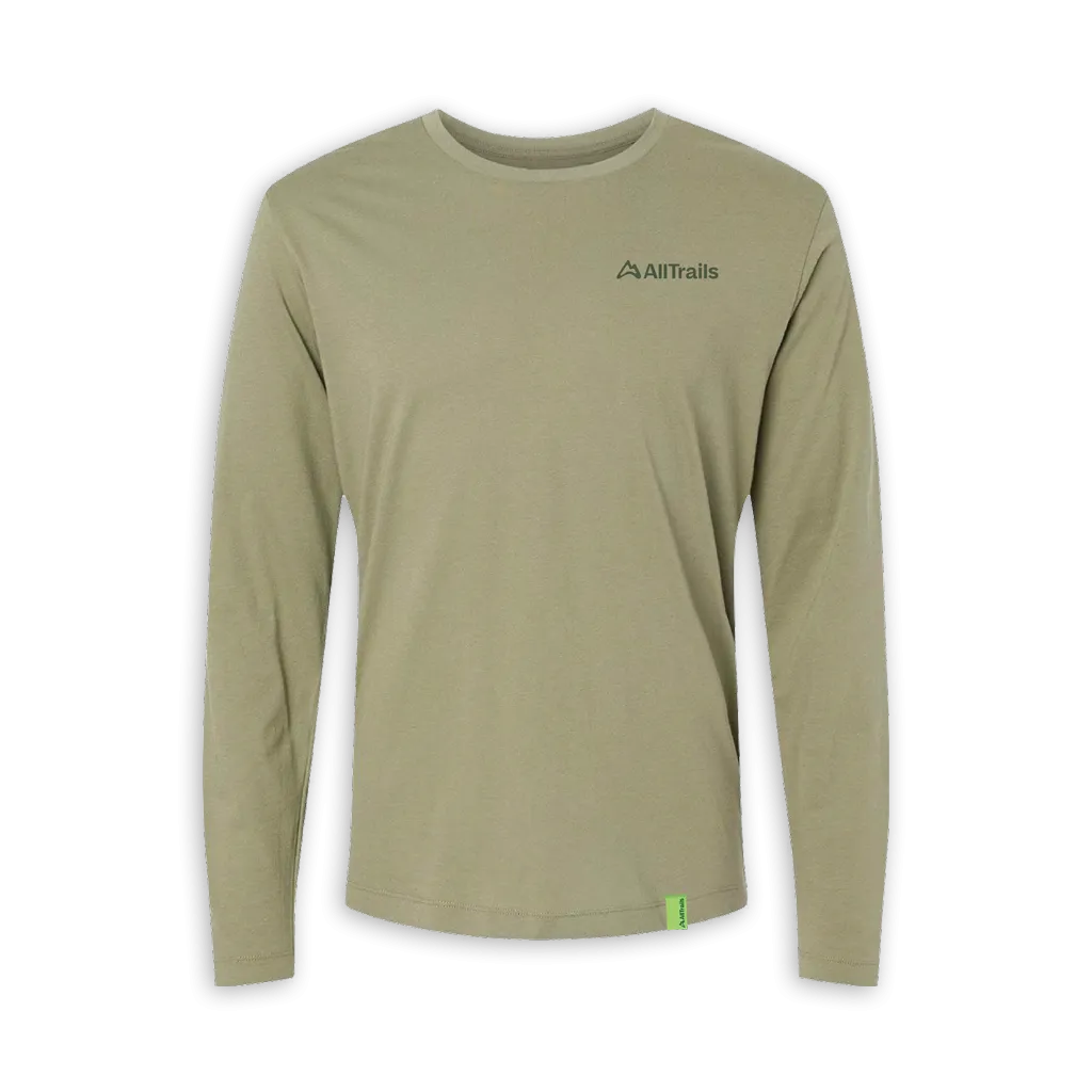 Treeline Long Sleeve Tee - Heather Pine