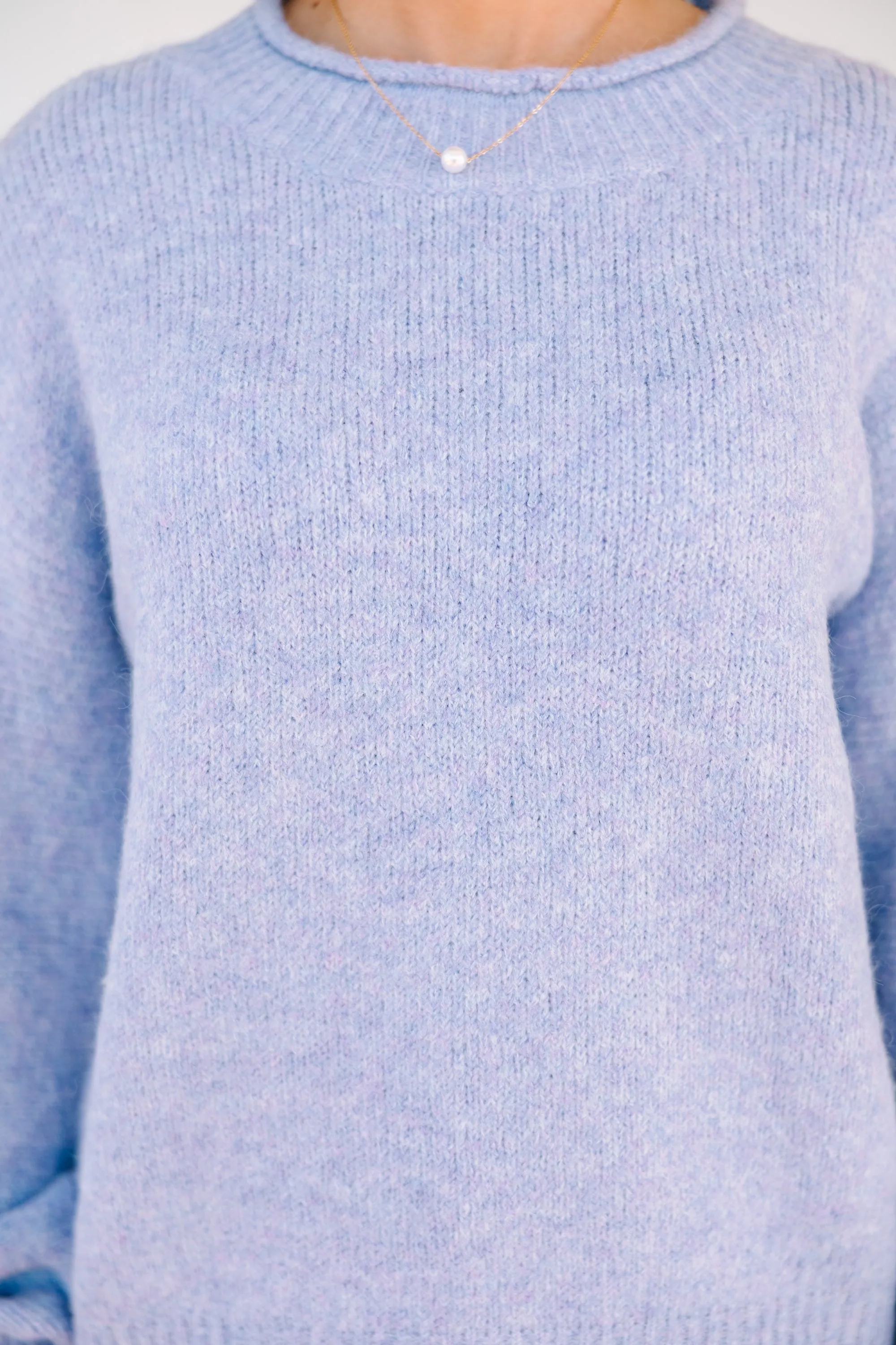 Tried It All Lavender Purple Sweater