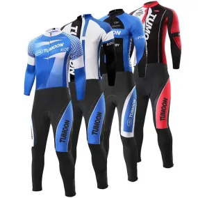 TUMOON Fashion Long Sleeve Cycling Jersey Set