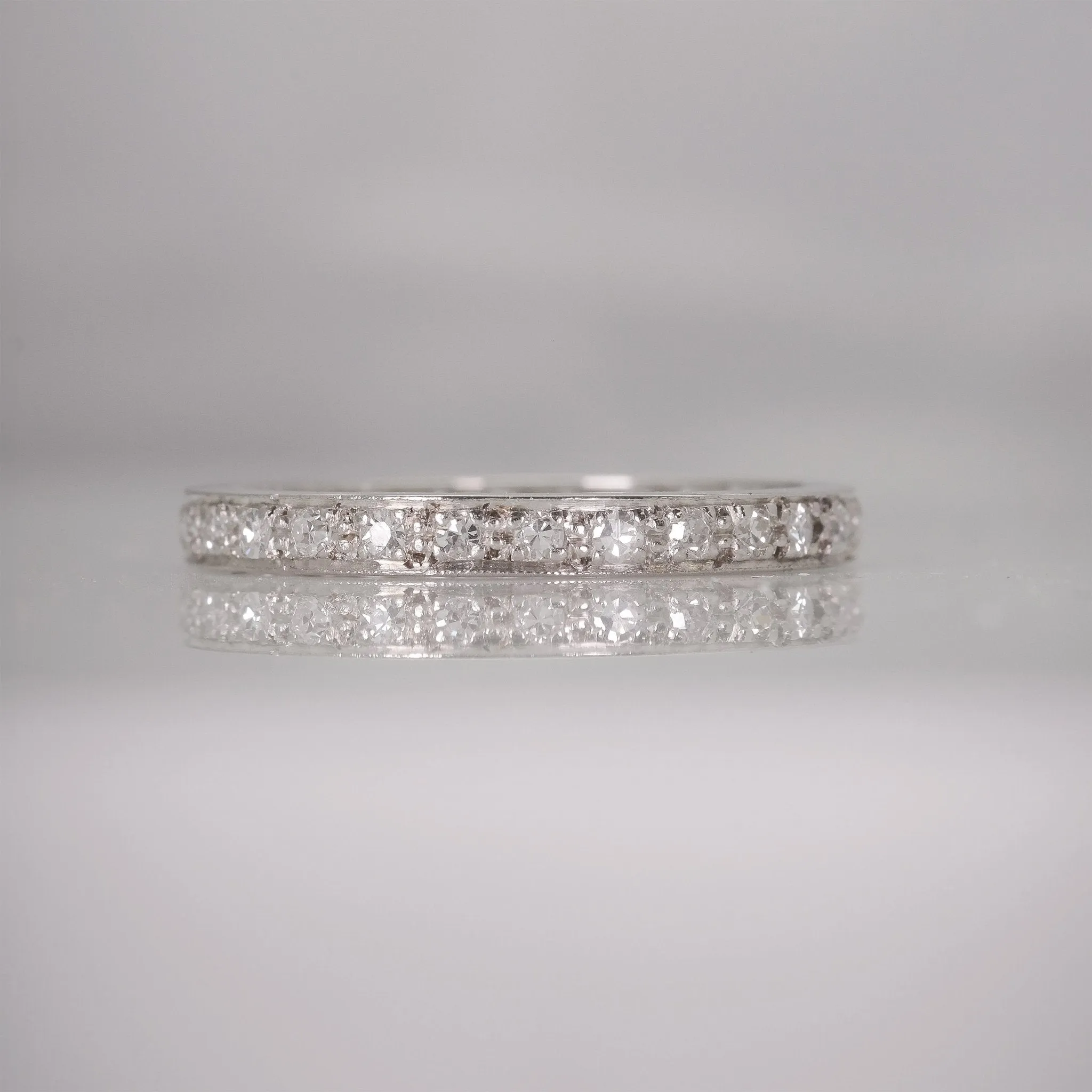 Vintage Diamond Eternity Ring.