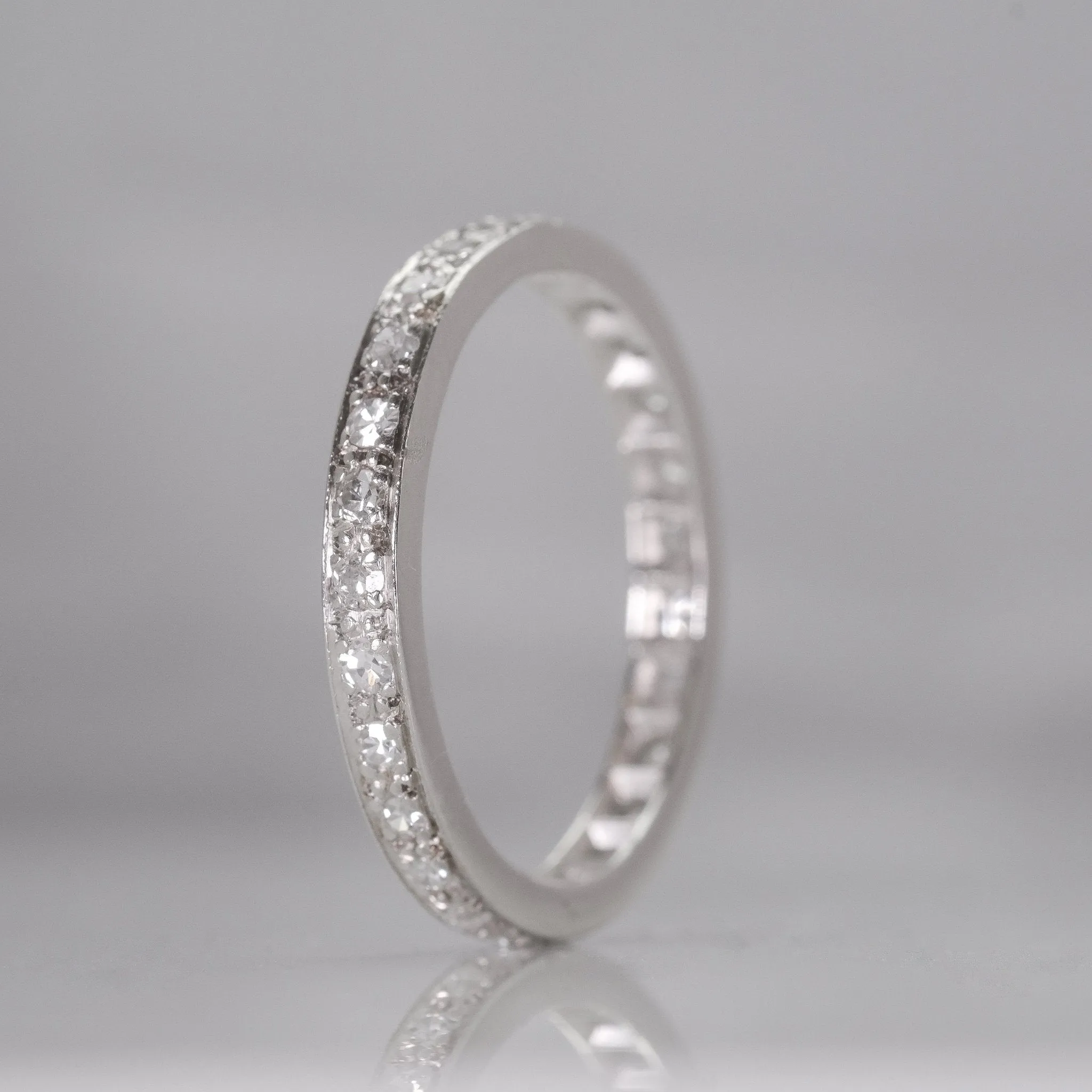 Vintage Diamond Eternity Ring.