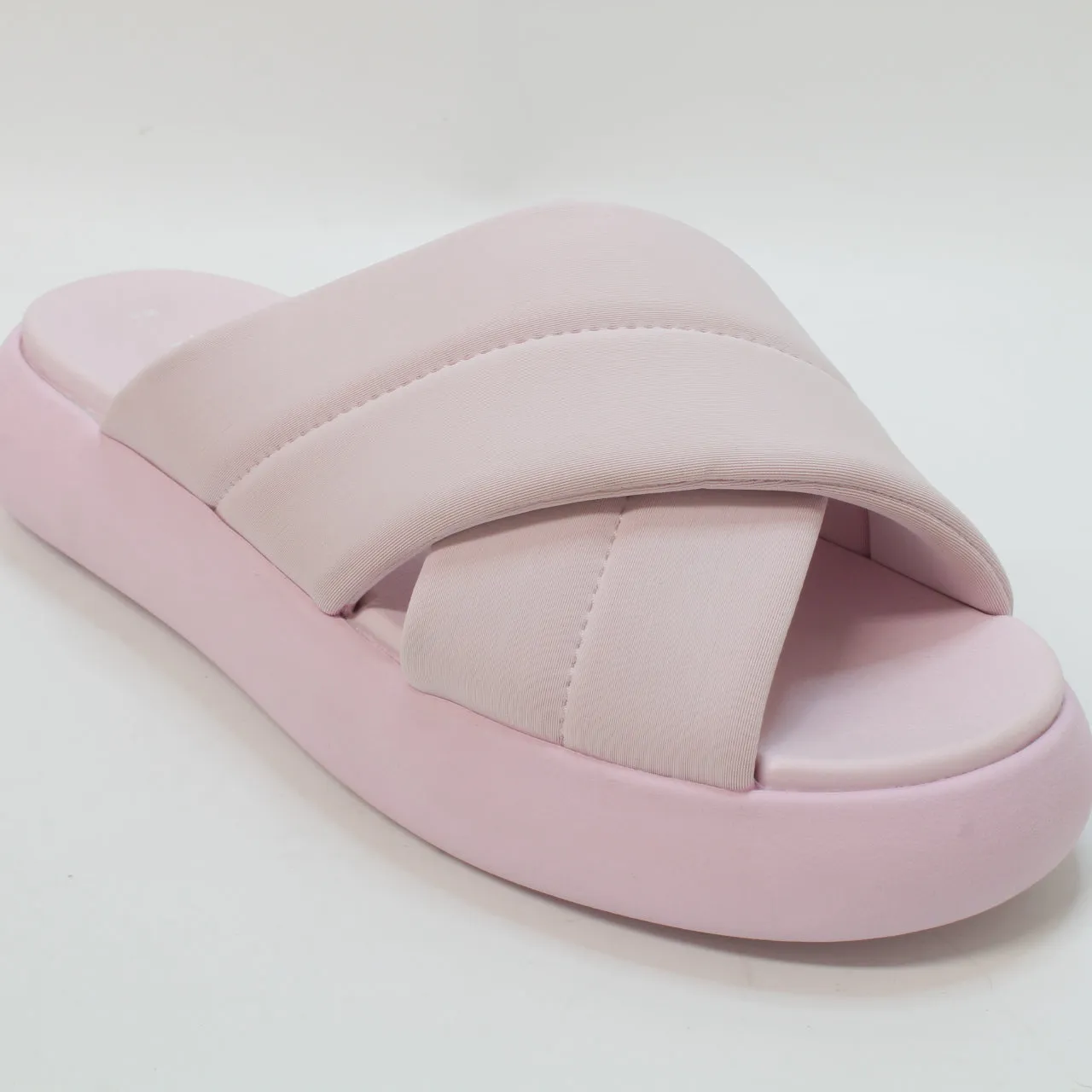 Womens Toms Mallow Crossover Slides Light Lilac Uk Size 4