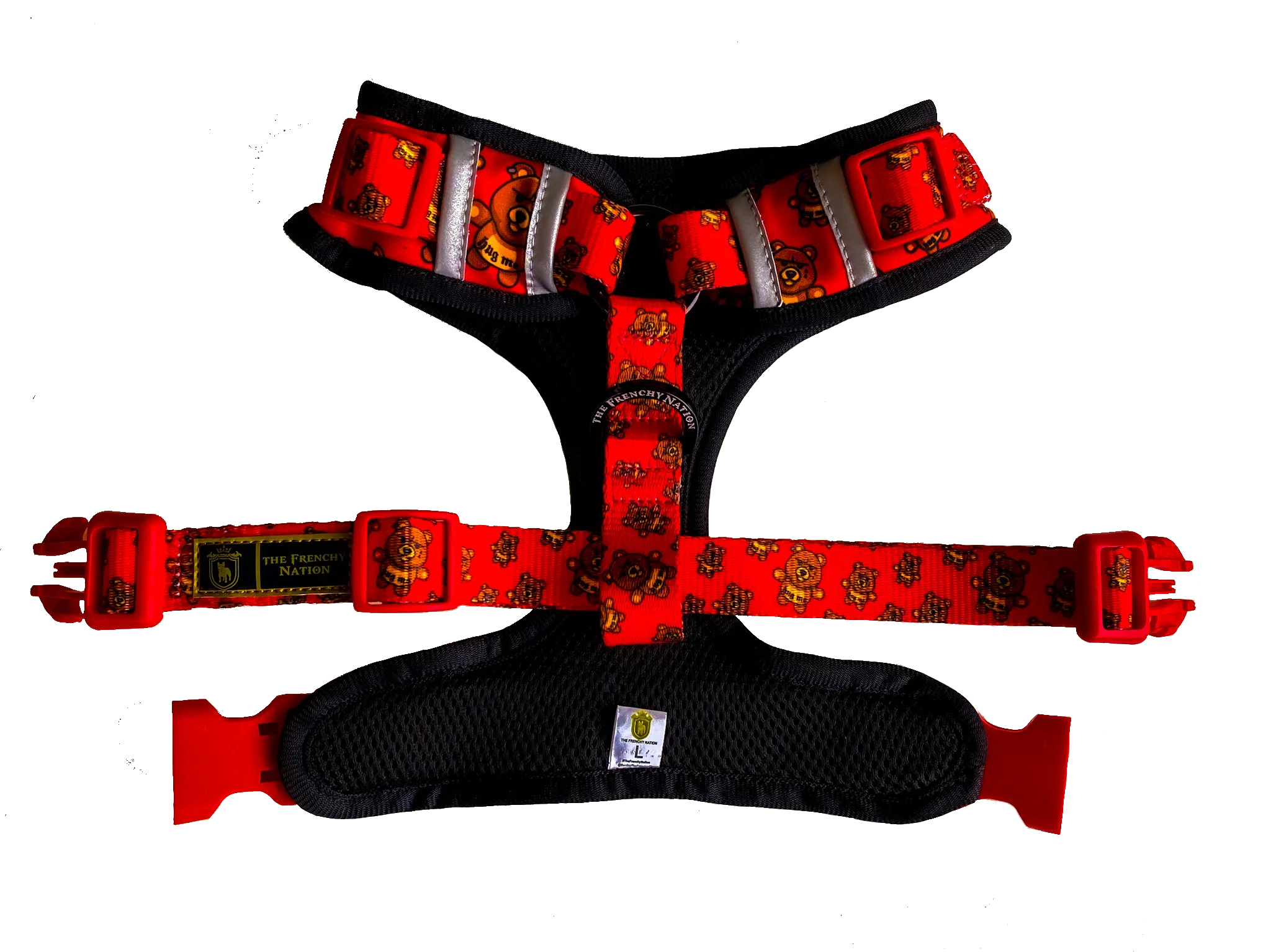 ✨JUST LAUNCHED ✨ “HUG DEALER” 😎🦴🐻 Adjustable Harness